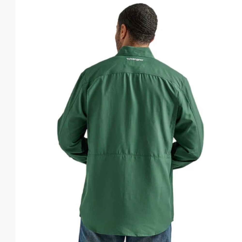 Wrangler Men’s Performance Long Sleeve Shirt - Picture 2 of 16